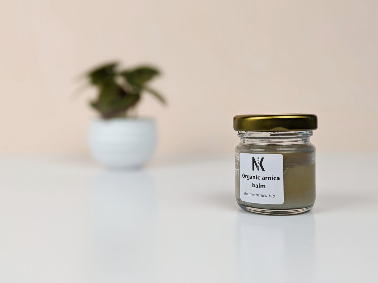 Baume de récupération aux herbes – Arnica, romarin et thym