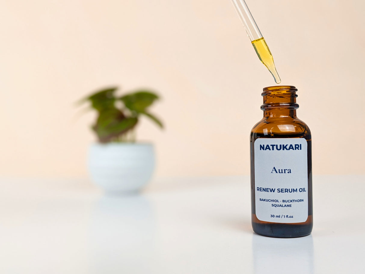AURA - Organic Face Serum Oil - Radiance Boosting