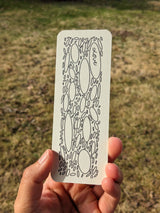 Handmade Colorable Bookmark